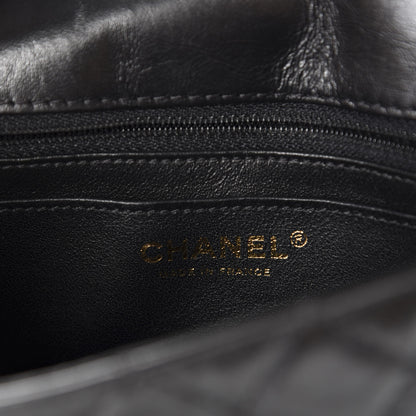 Chanel Aged Calfskin Quilted 2.55 Reissue Mini Flap Black 10 of 13