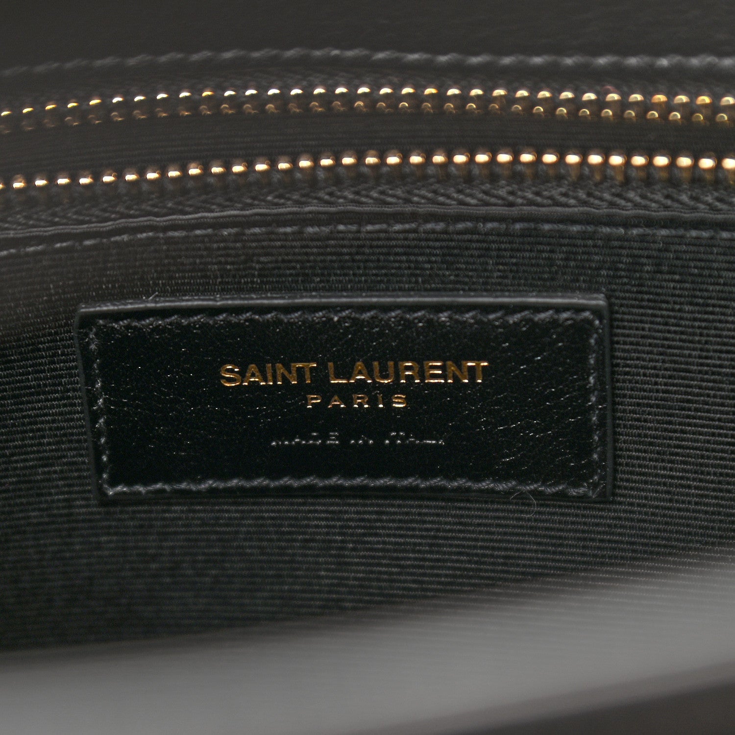 Saint Laurent Calfskin Bi-Color Small Sac De Jour Lipstick Red Black 6 of 10