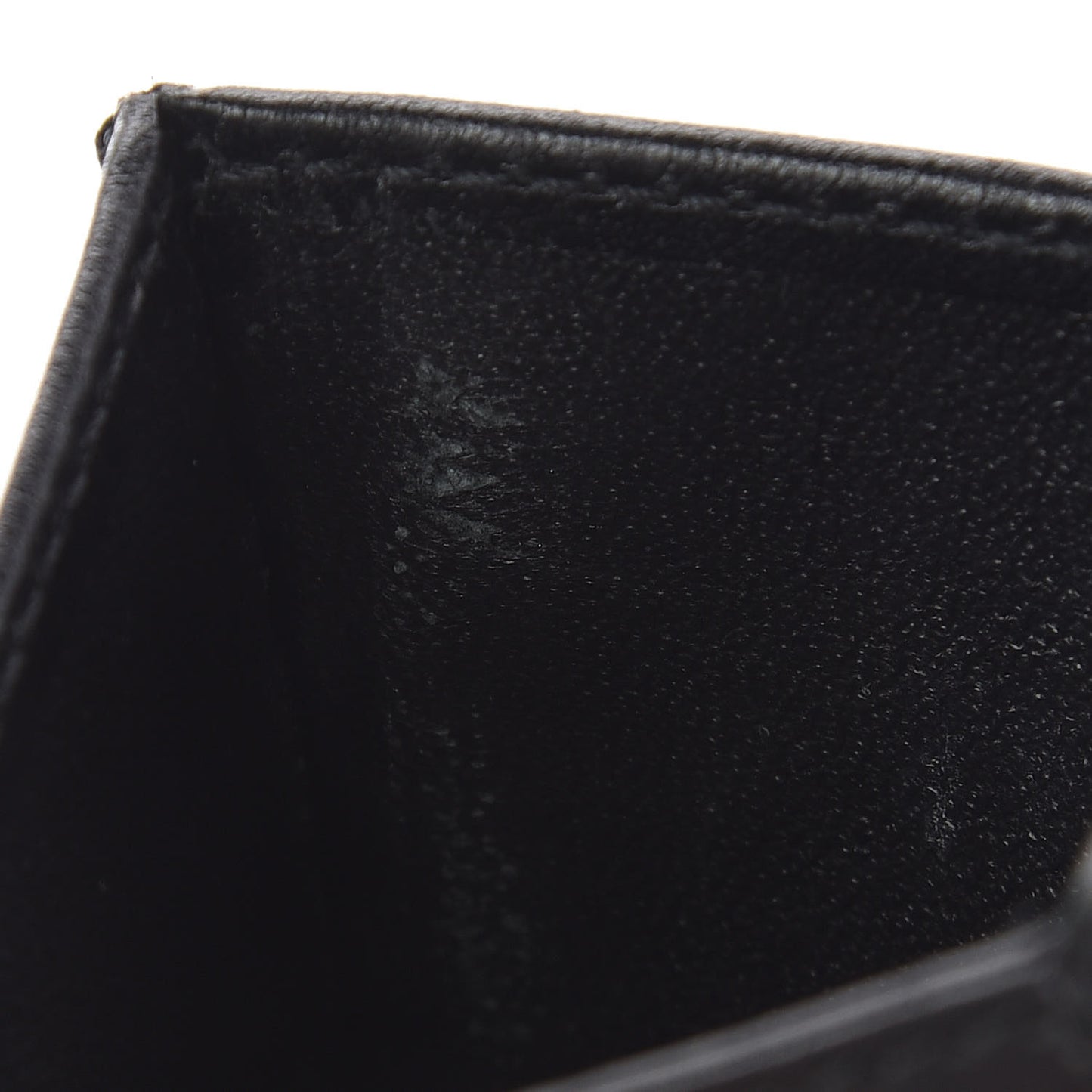 Calfskin Matelasse GG Marmont Card Holder Black