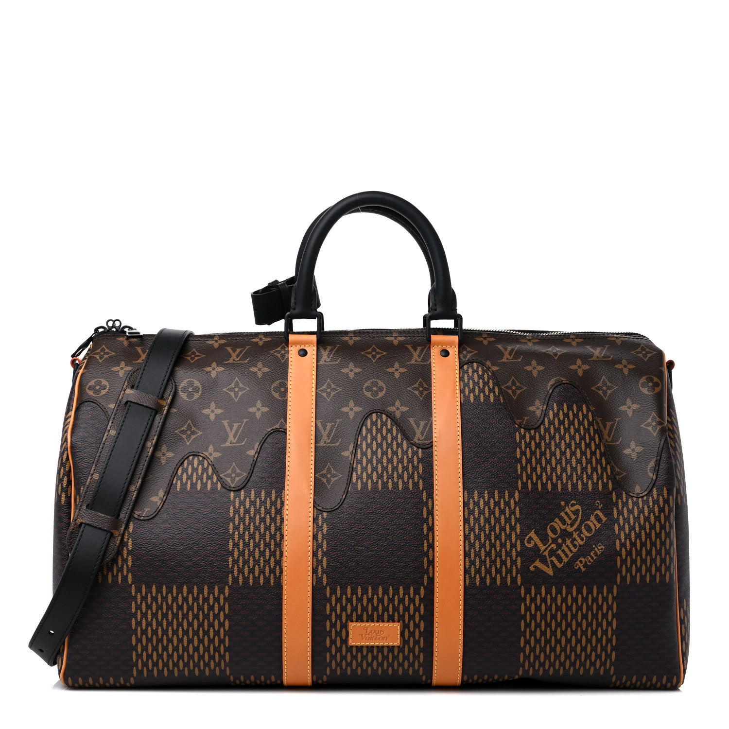 Louis Vuitton x Nigo Giant Damier Ebene Monogram Keepall Bandouliere 50 1 of 8