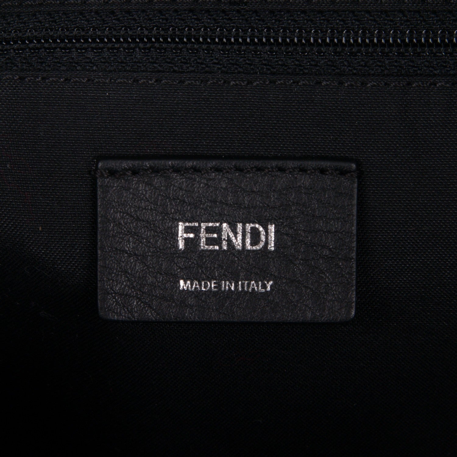 Fendi Nylon Vitello Dolce Elaphe Fox Fur Monster Eyes Backpack Black Natural Bordeaux Multicolor 7 of 8