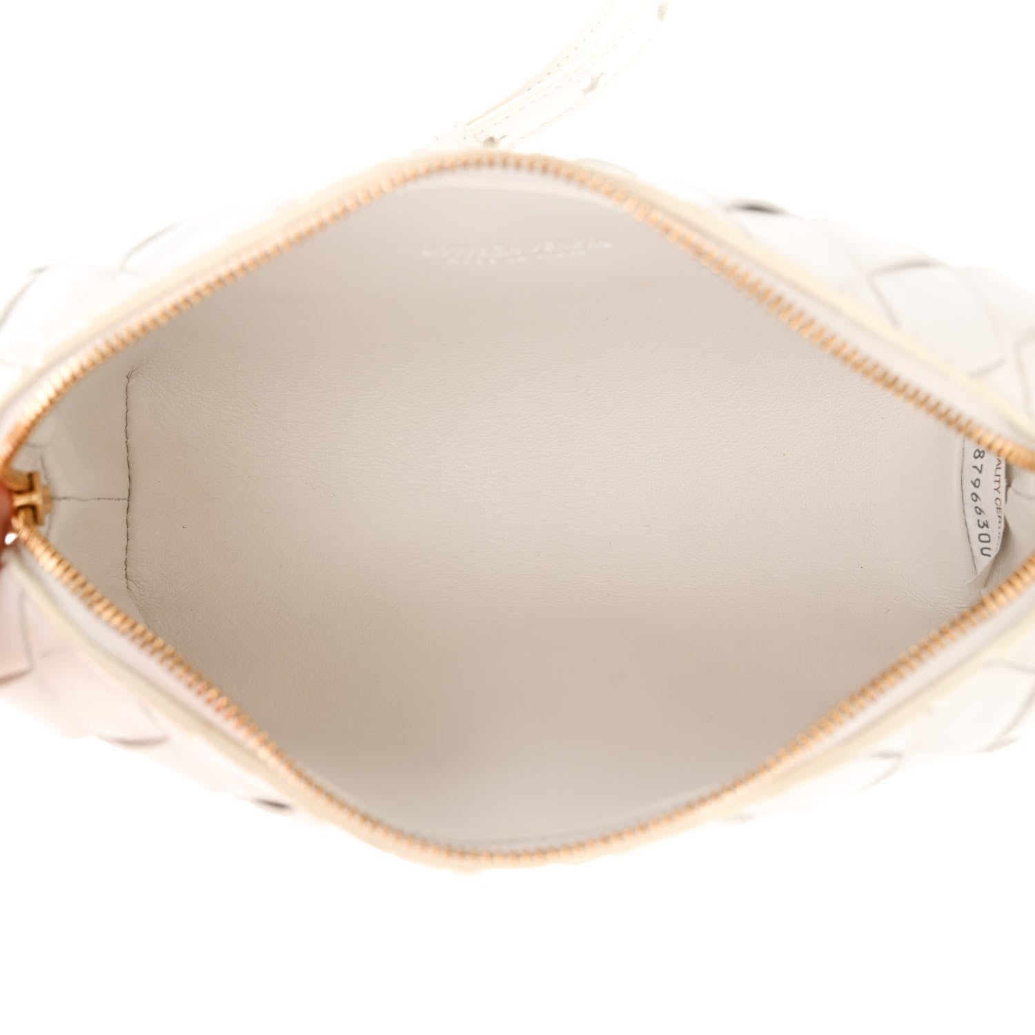 Bottega Veneta Nappa Intrecciato Crossbody White 5 of 12