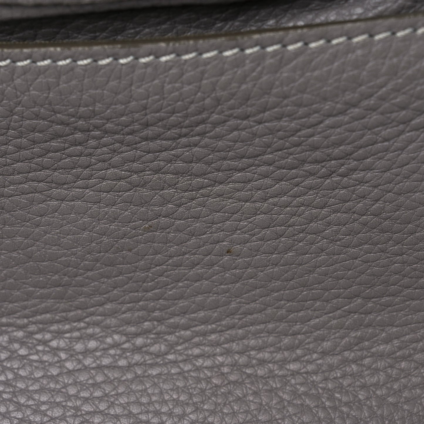 Calfskin Medium Marcie Round Crossbody Bag Cashmere Grey