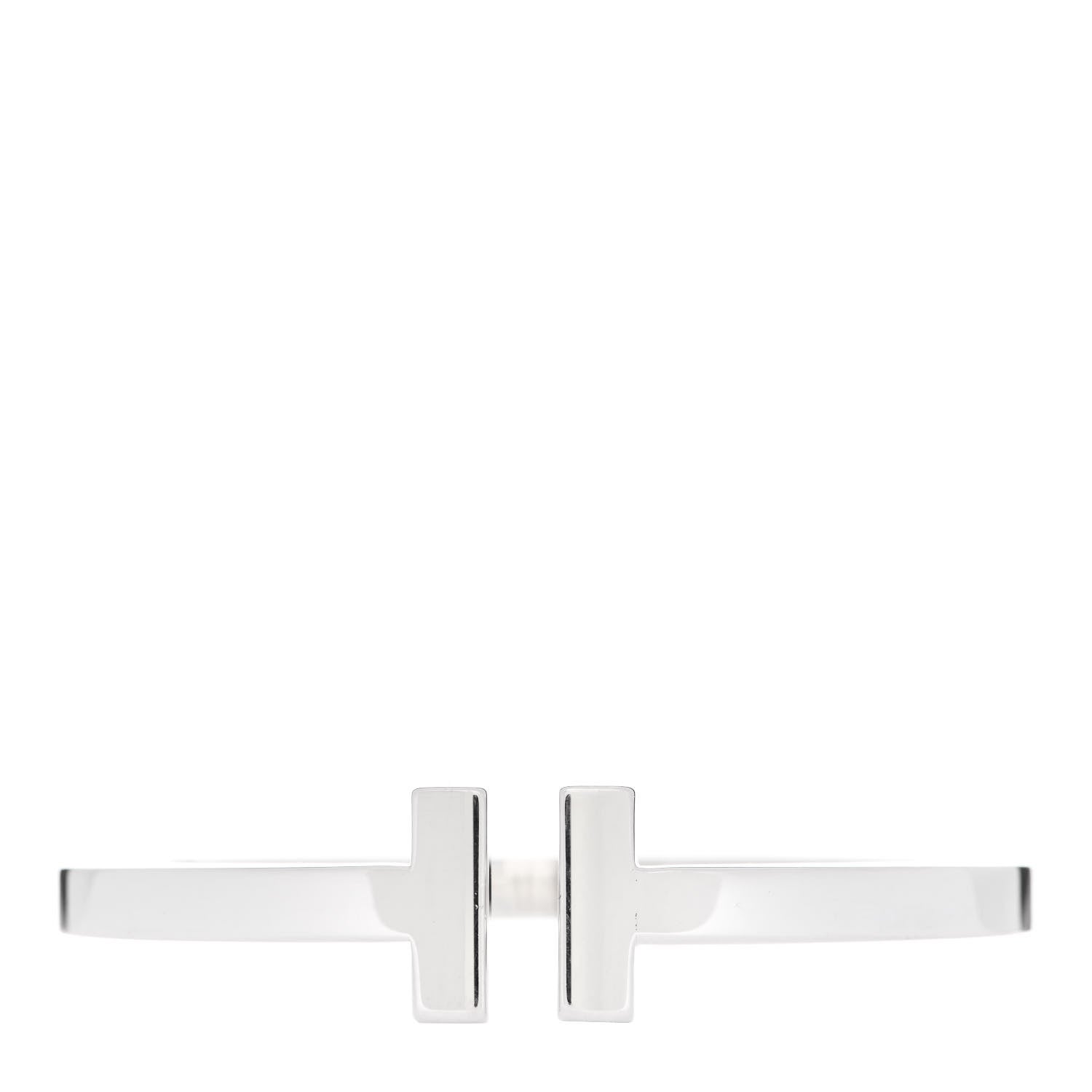 Tiffany Sterling Silver T Square Bracelet 1 of 3