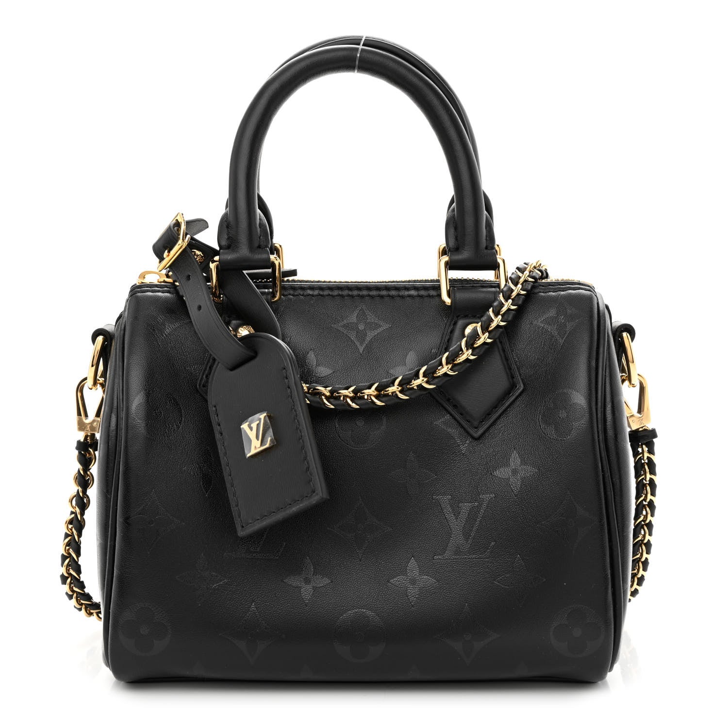 Louis Vuitton Monogram Ink Speedy BB Black 1 of 10