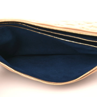 Louis Vuitton Lambskin Embossed Monogram Coussin PM Camel 7 of 8