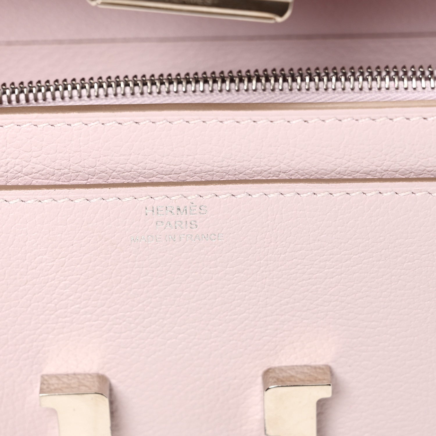 Hermes Evercolor Constance Wallet To Go Mauve Pale 6 of 9