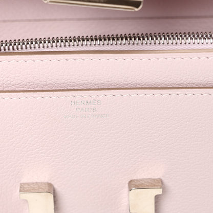 Hermes Evercolor Constance Wallet To Go Mauve Pale 6 of 9