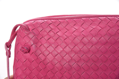 Bottega Veneta Nappa Intrecciato Nodini Bag Rosa Shock 9 of 14