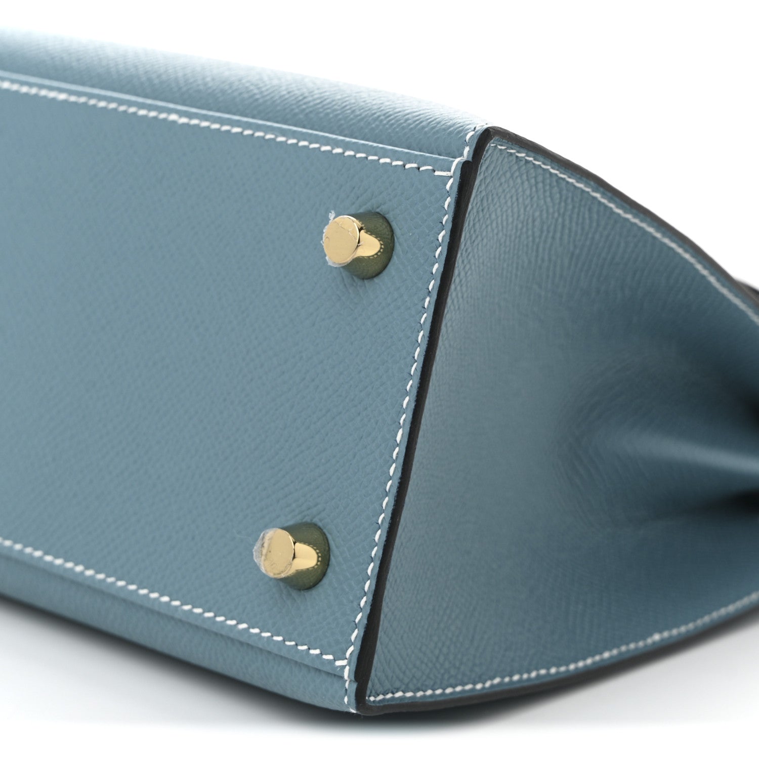 Hermes Epsom Kelly Sellier 25 New Blue Jean 10 of 11