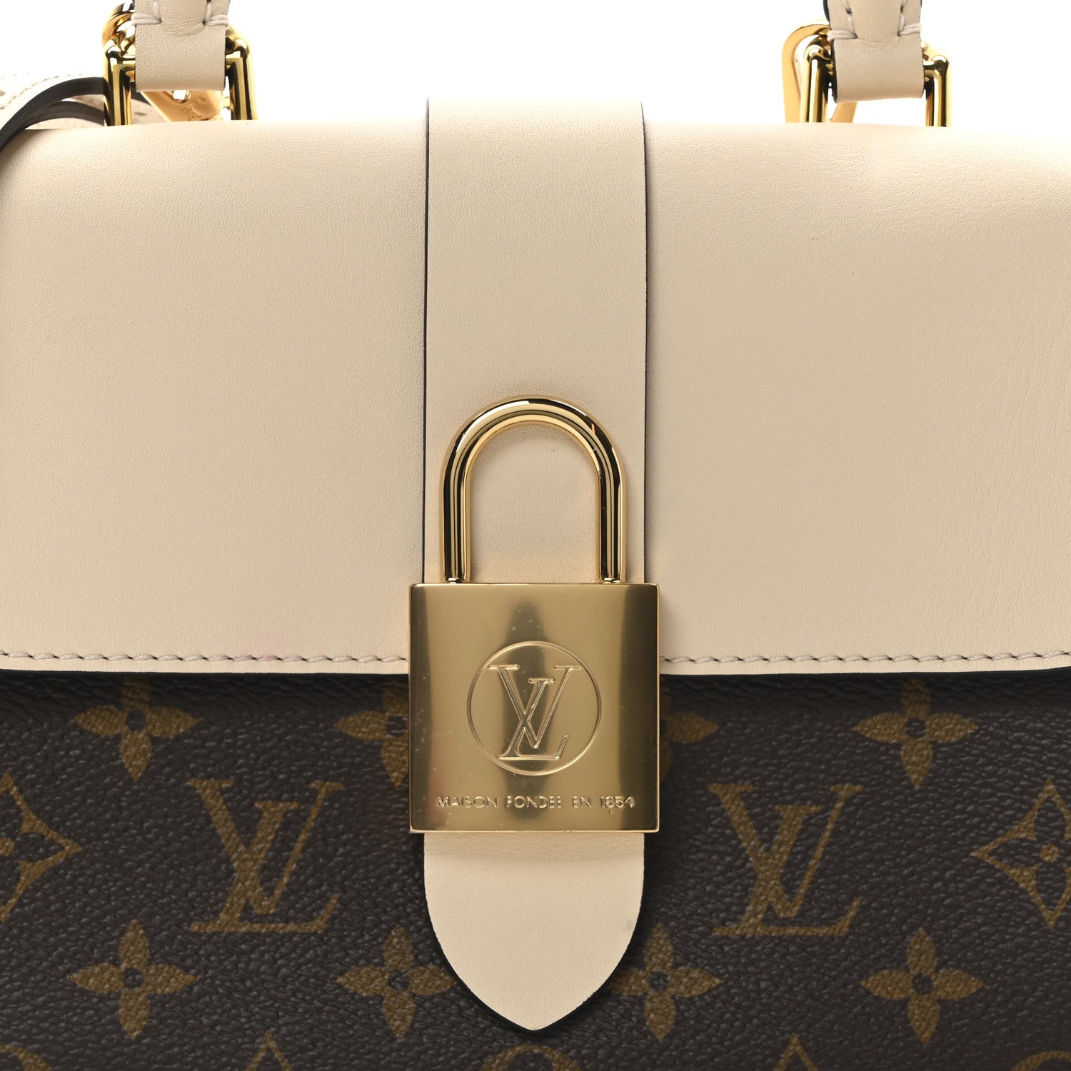 Louis Vuitton Monogram Locky BB Creme 7 of 9
