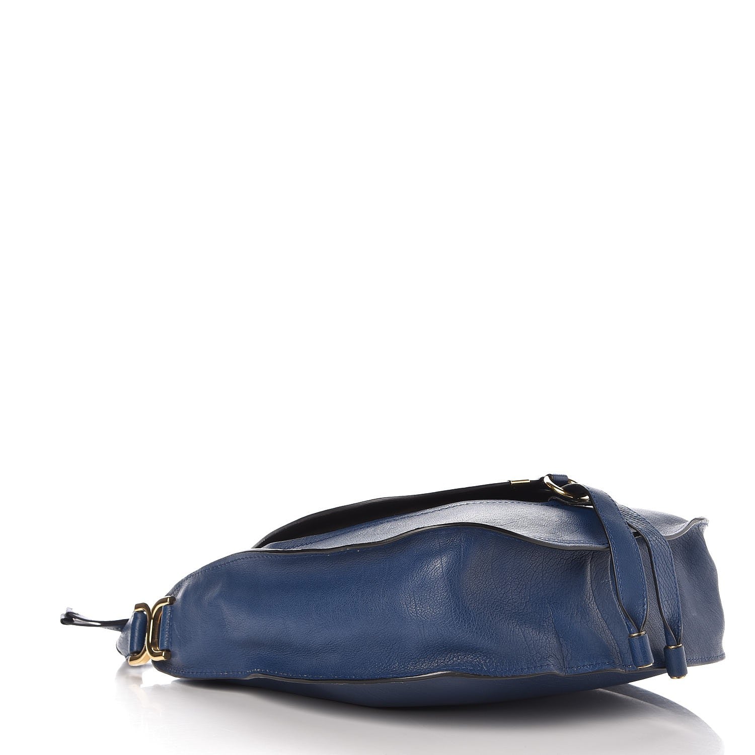 Chloe Calfskin Medium Marcie Nude Hobo Blue Velvet 4 of 10