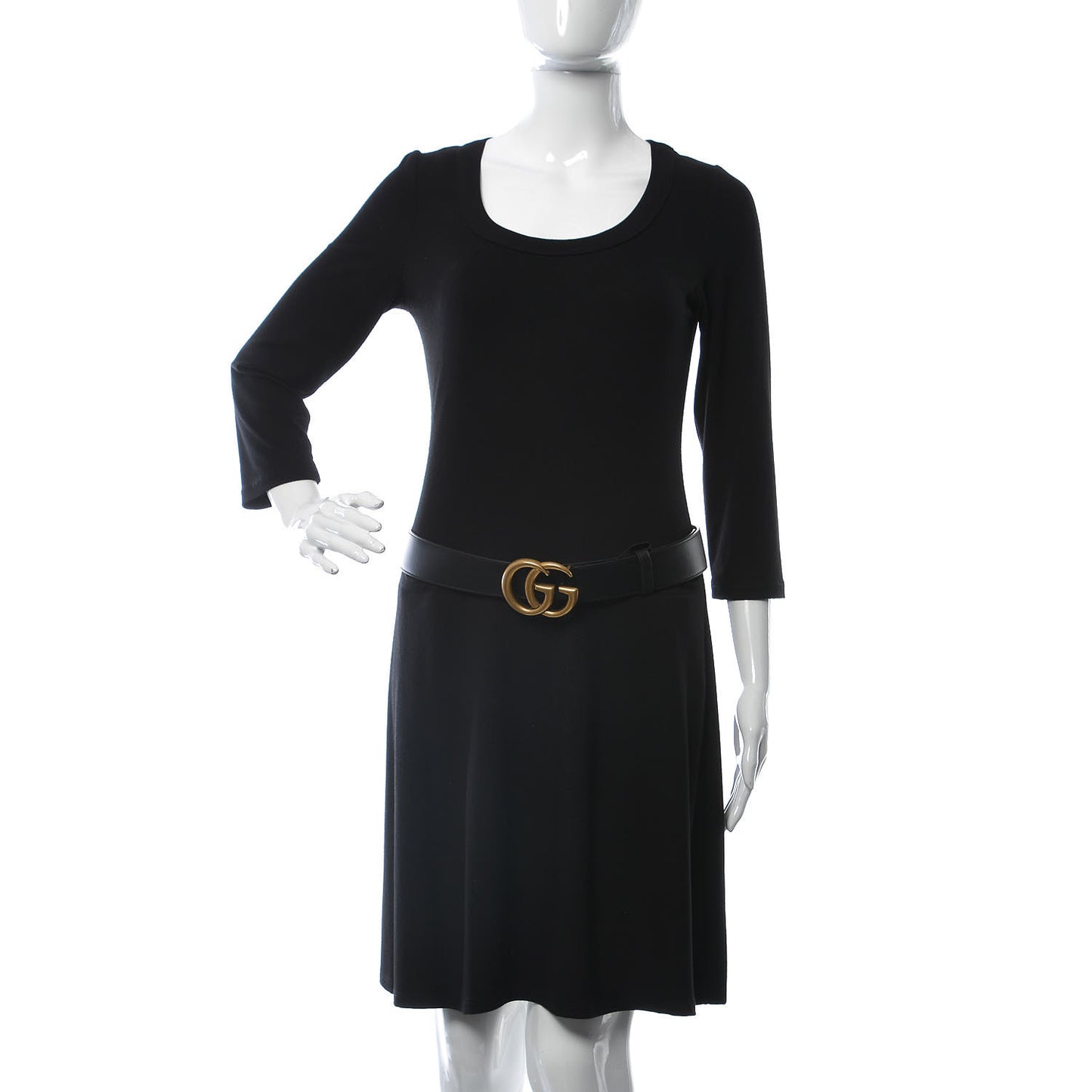 Calfskin Double G 40mm Belt 90 36 Black