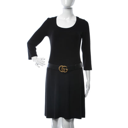 Gucci Calfskin Double G 40mm Belt 90 36 Black 2 of 6