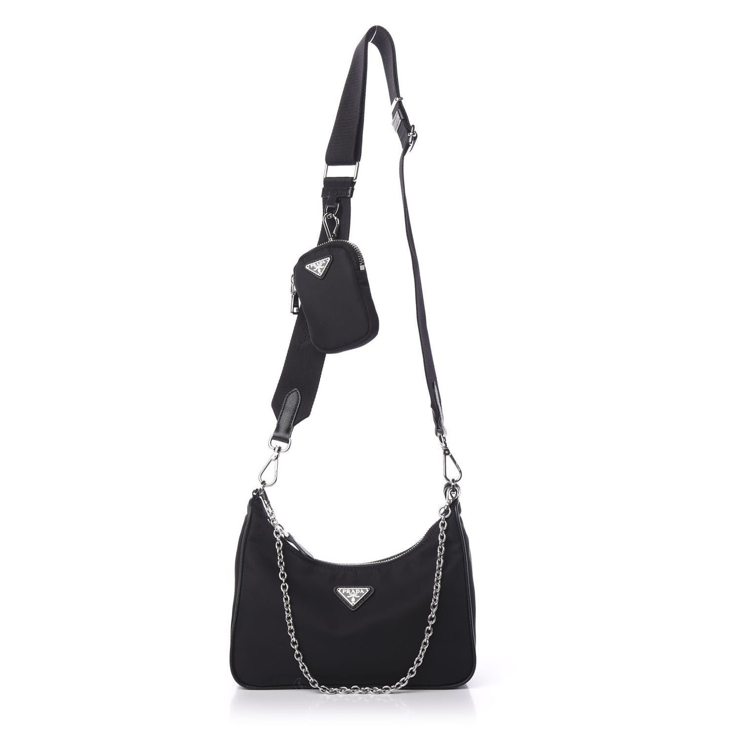 Nylon Re-Edition 2005 Shoulder Bag Black