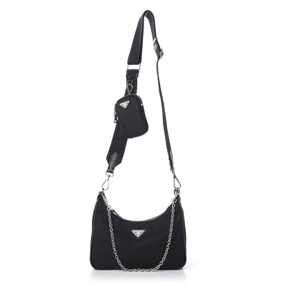 Prada Nylon Re-Edition 2005 Shoulder Bag Black 1 of 8