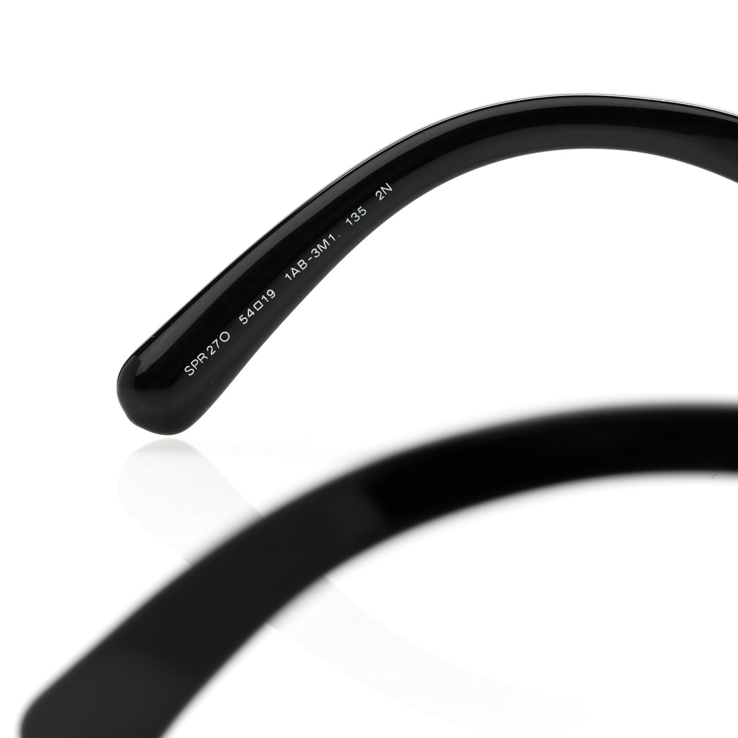 Acetate Baroque Sunglasses SPR 27O Black