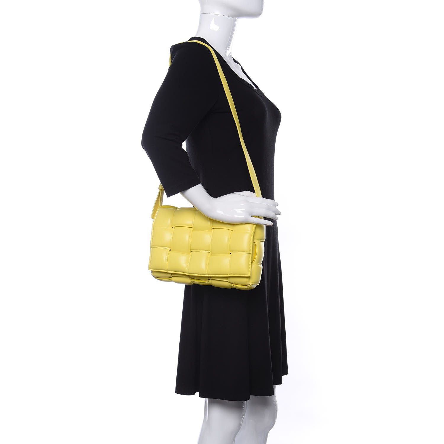 Bottega Veneta Nappa Maxi Intreccio Padded Cassette Crossbody Bag Sherbert 2 of 13