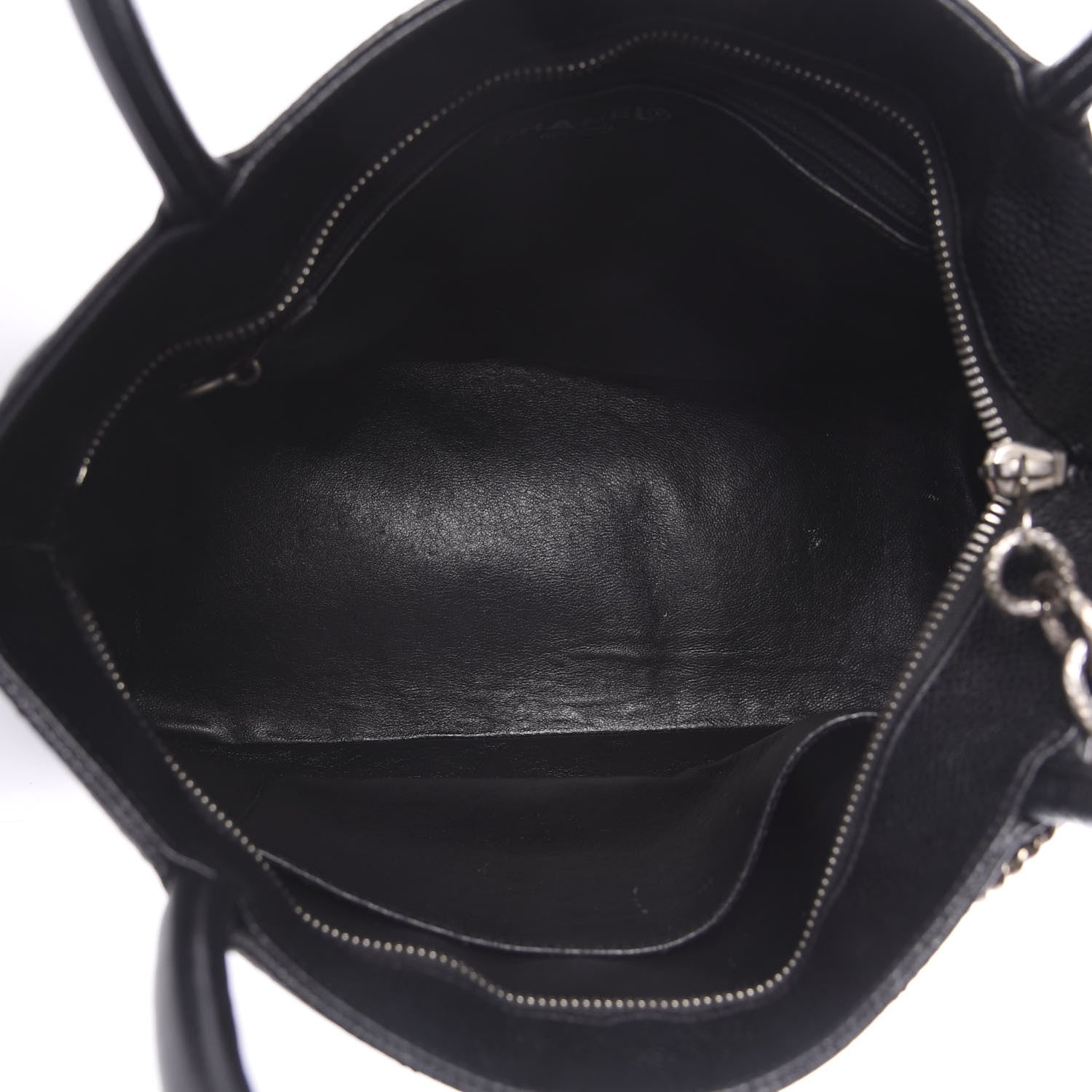 Chanel Caviar Quilted Medallion Tote Black 5 of 10