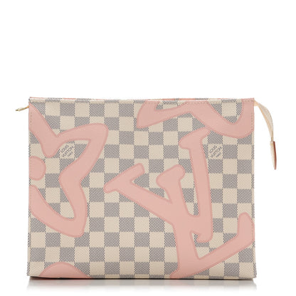 Louis Vuitton Damier Azur Tahitienne Toiletry Pouch 26 1 of 7