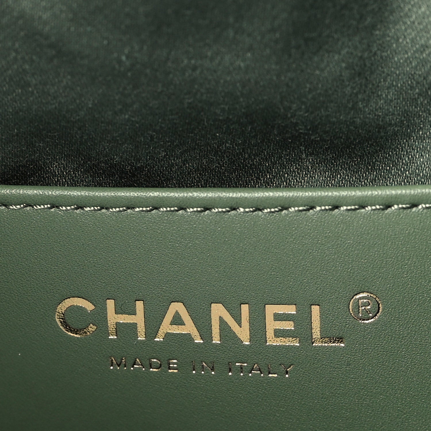 Chanel Caviar Quilted Small Chanel 25 Handbag Khaki 6 of 10