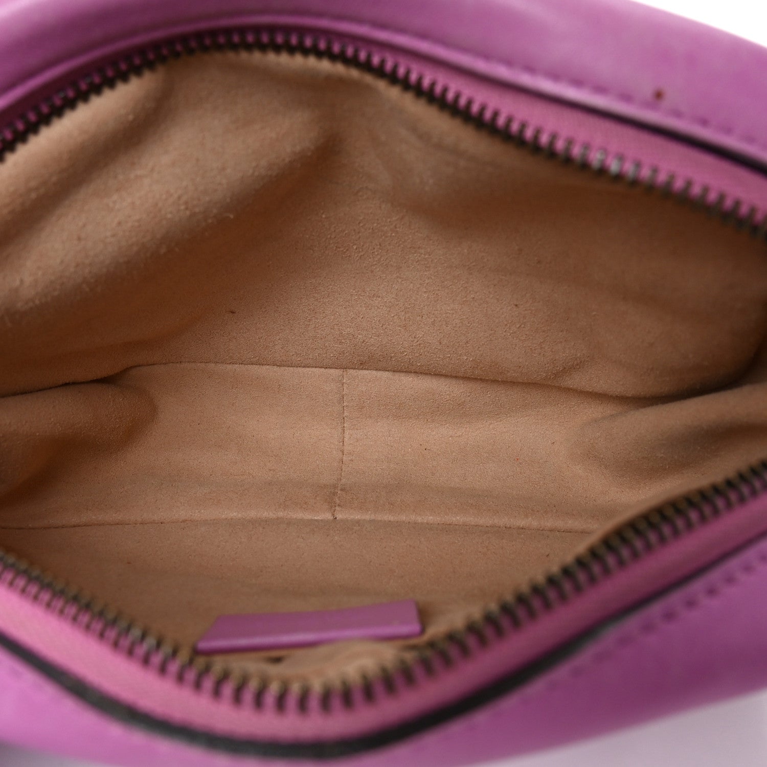 Gucci Calfskin Matelasse Mini GG Marmont Chain Shoulder Bag Candy Mousse 5 of 11
