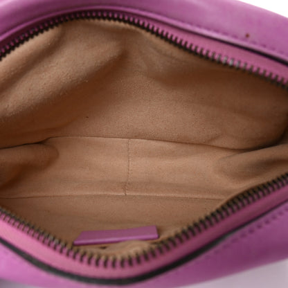 Gucci Calfskin Matelasse Mini GG Marmont Chain Shoulder Bag Candy Mousse 5 of 11