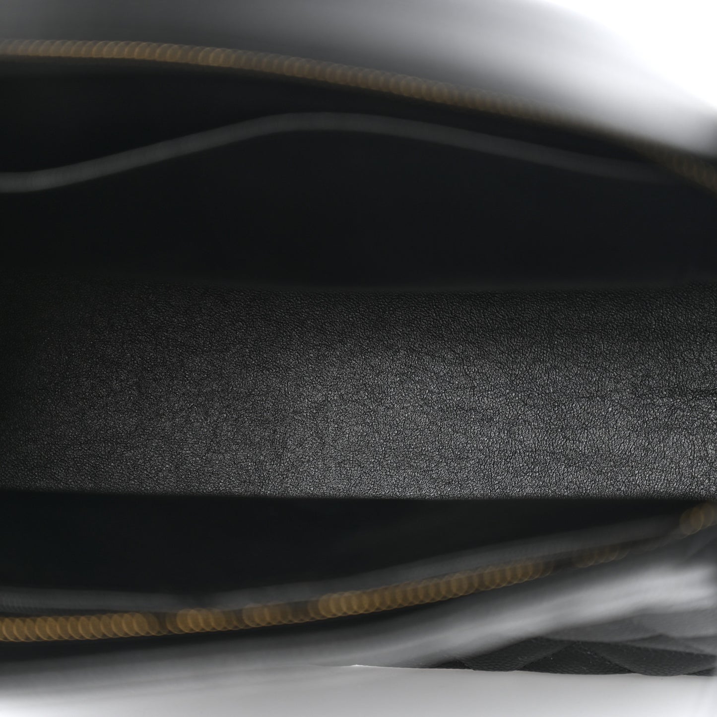 Caviar Quilted Medallion Tote Black