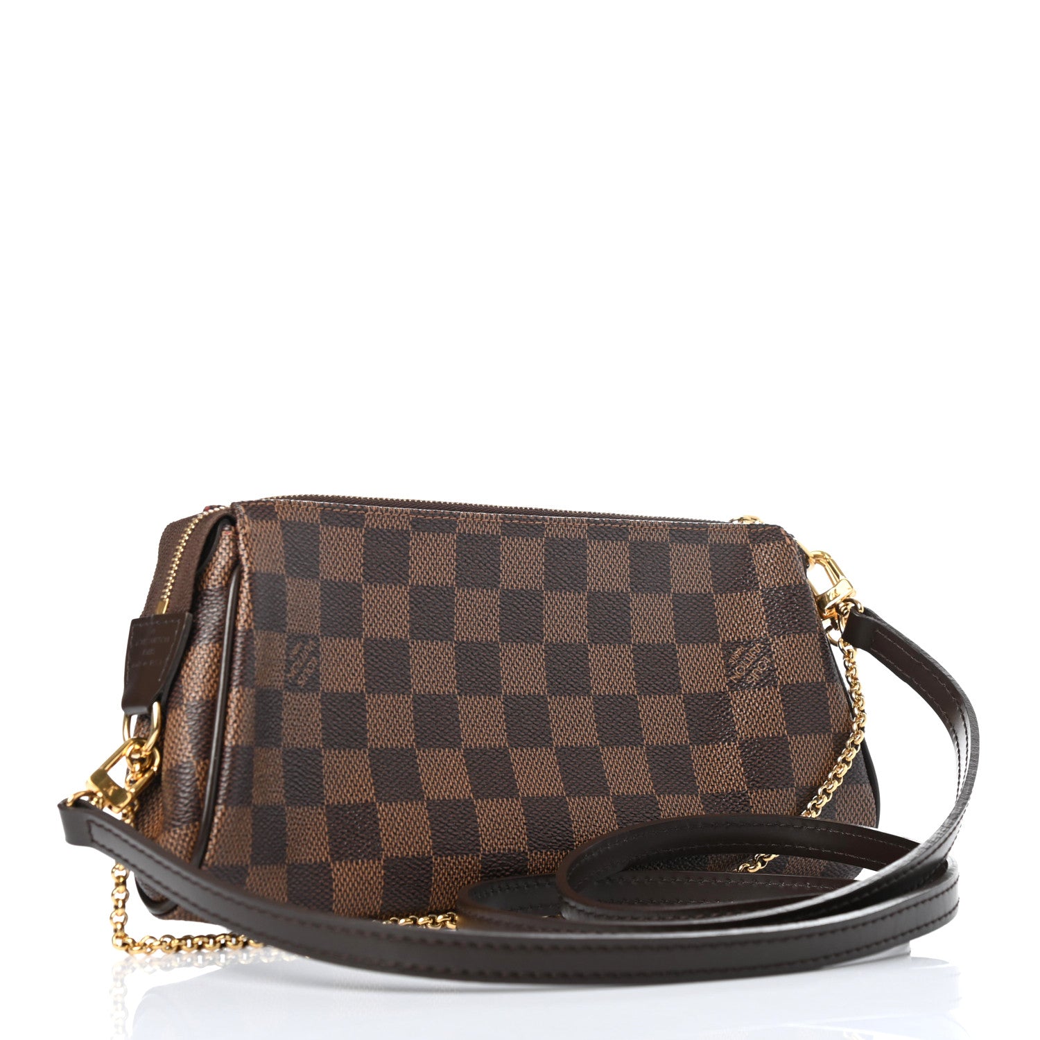 Louis Vuitton Damier Ebene Eva Clutch 2 of 5
