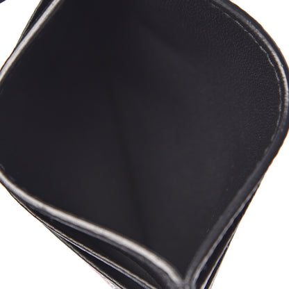 Balenciaga Signature Grained Calfskin Graffiti Ville Multi Card Holder Black Multicolor 5 of 8