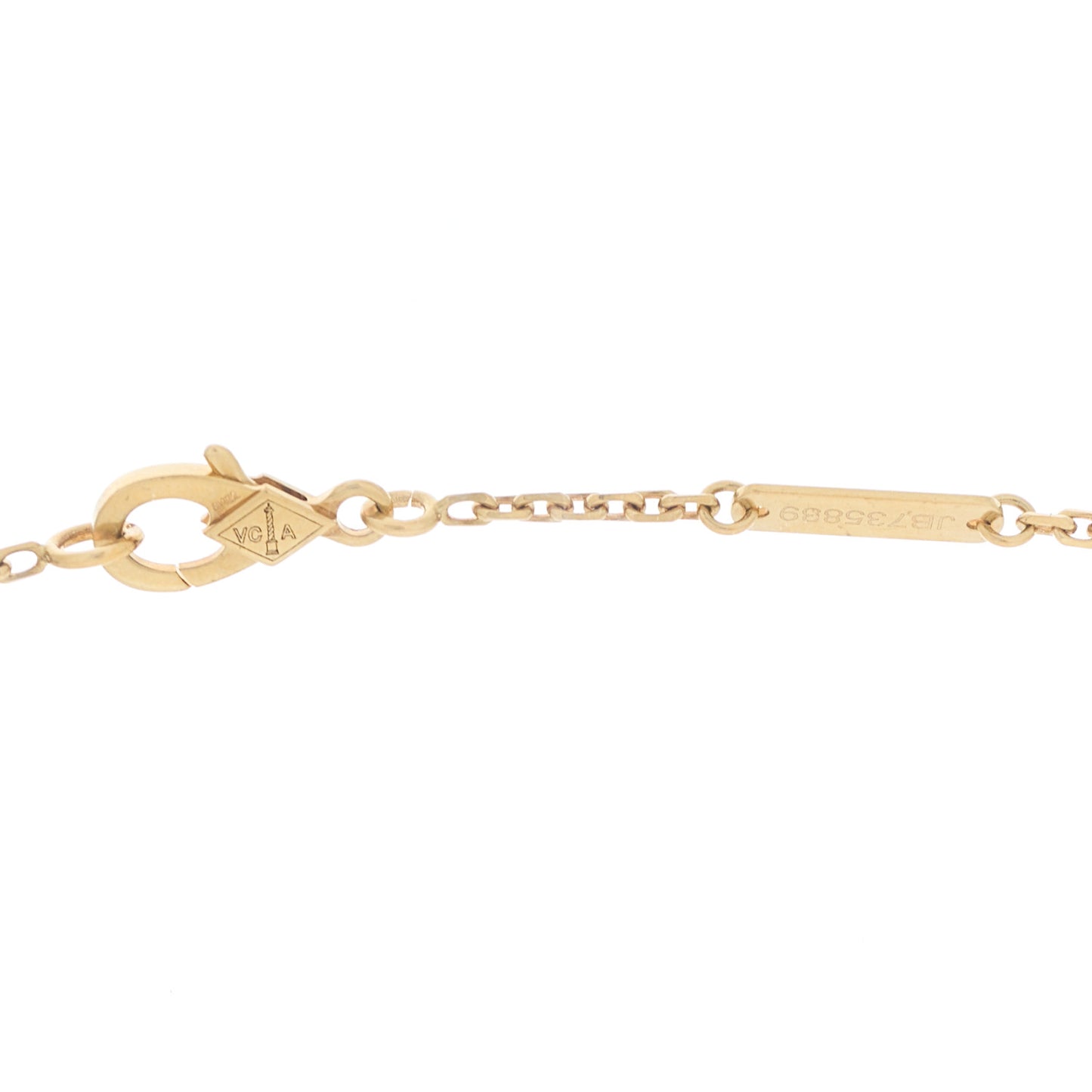 18K Yellow Gold Diamond Large Frivole Pendant Pave Necklace