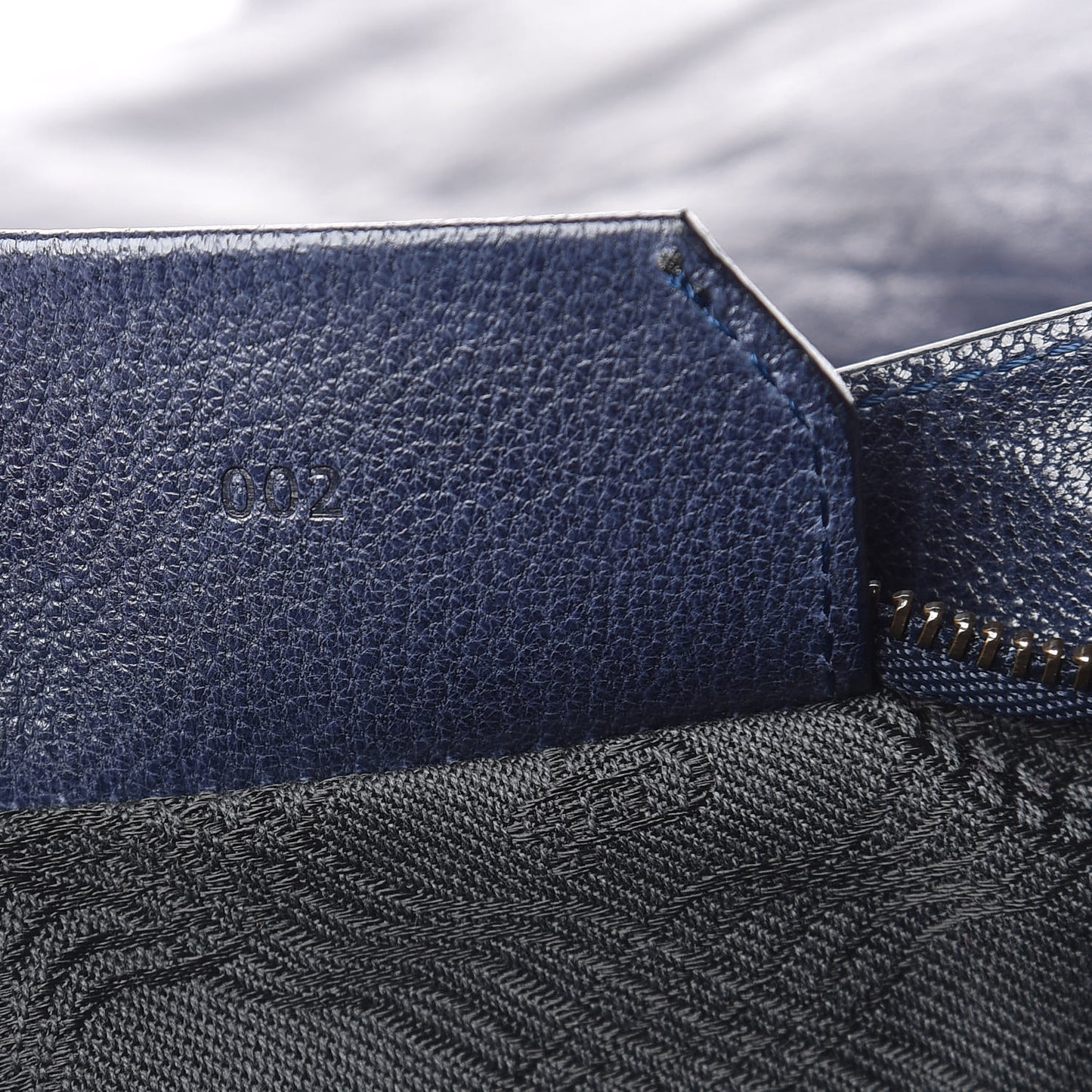 Lambskin Large PS1 Satchel Midnight