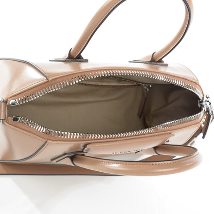 Givenchy Shiny Lord Calfskin Small Antigona Dark Beige 5 of 7