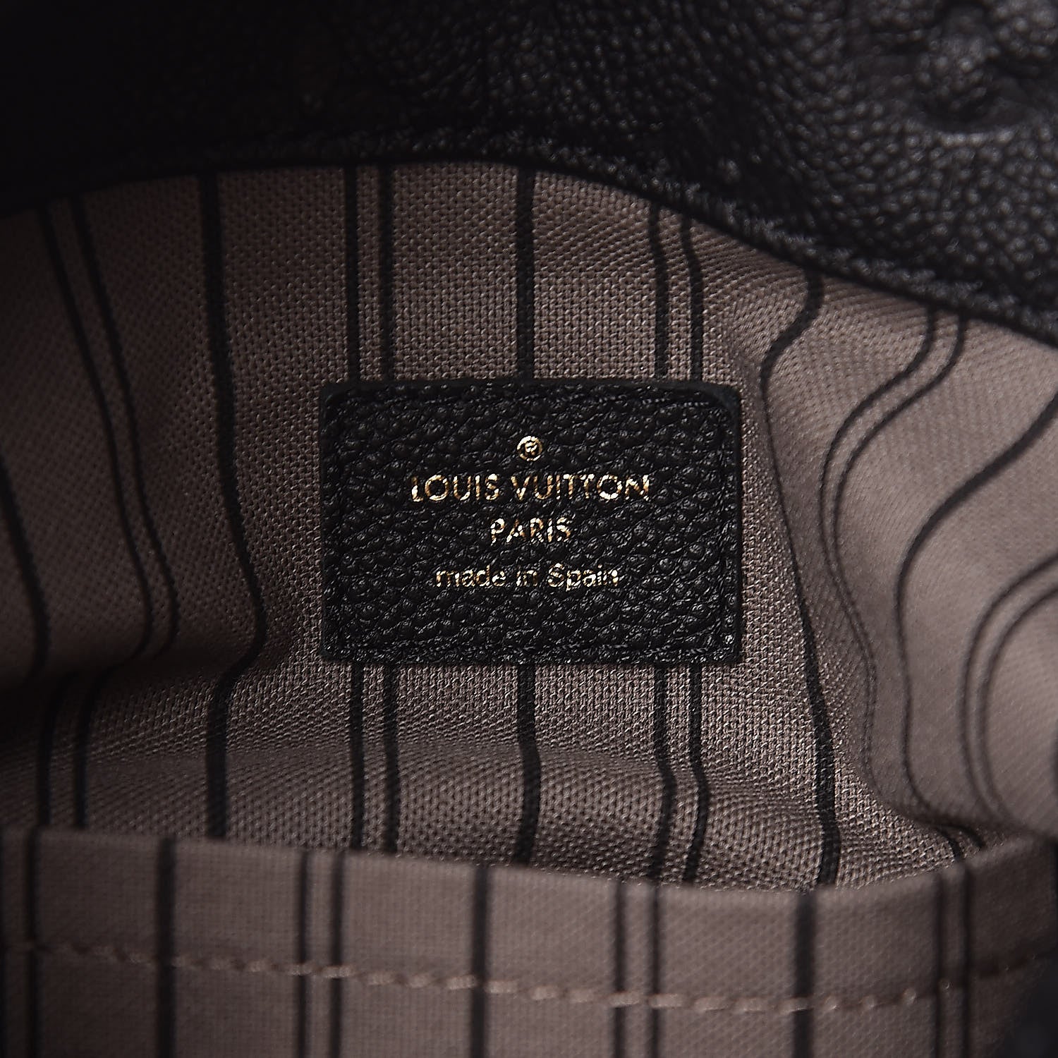 Louis Vuitton Empreinte Artsy MM Black 6 of 9