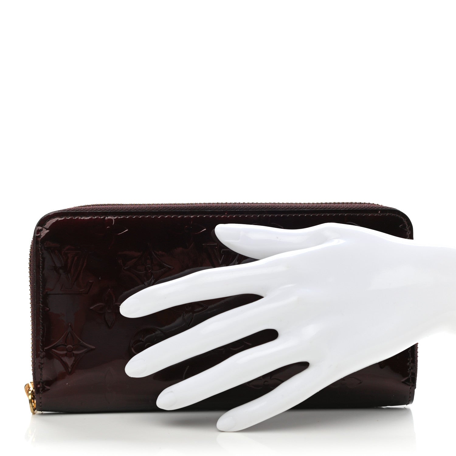 Louis Vuitton Vernis Zippy Wallet Rouge Fauviste 2 of 6