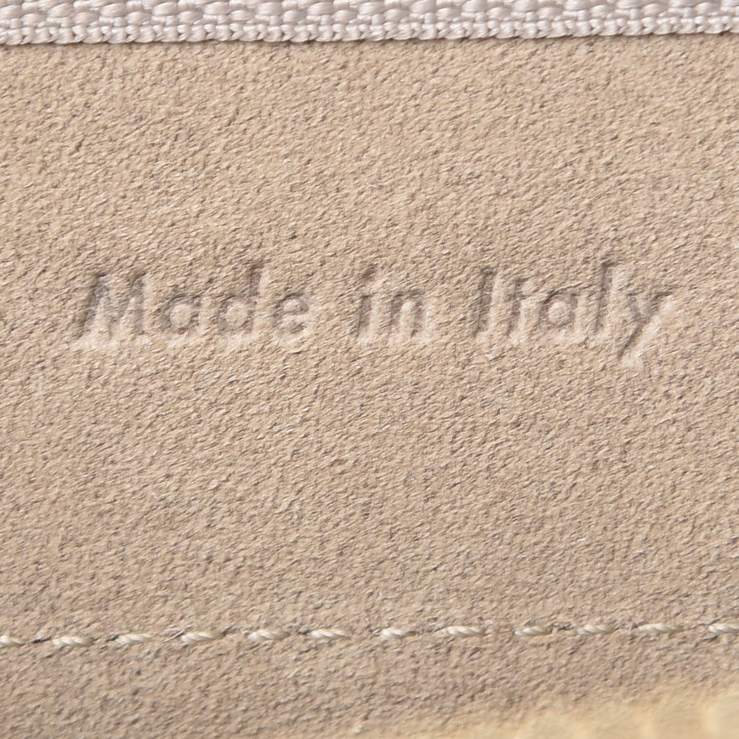 Grained Calfskin Nano Belt Bag Light Taupe