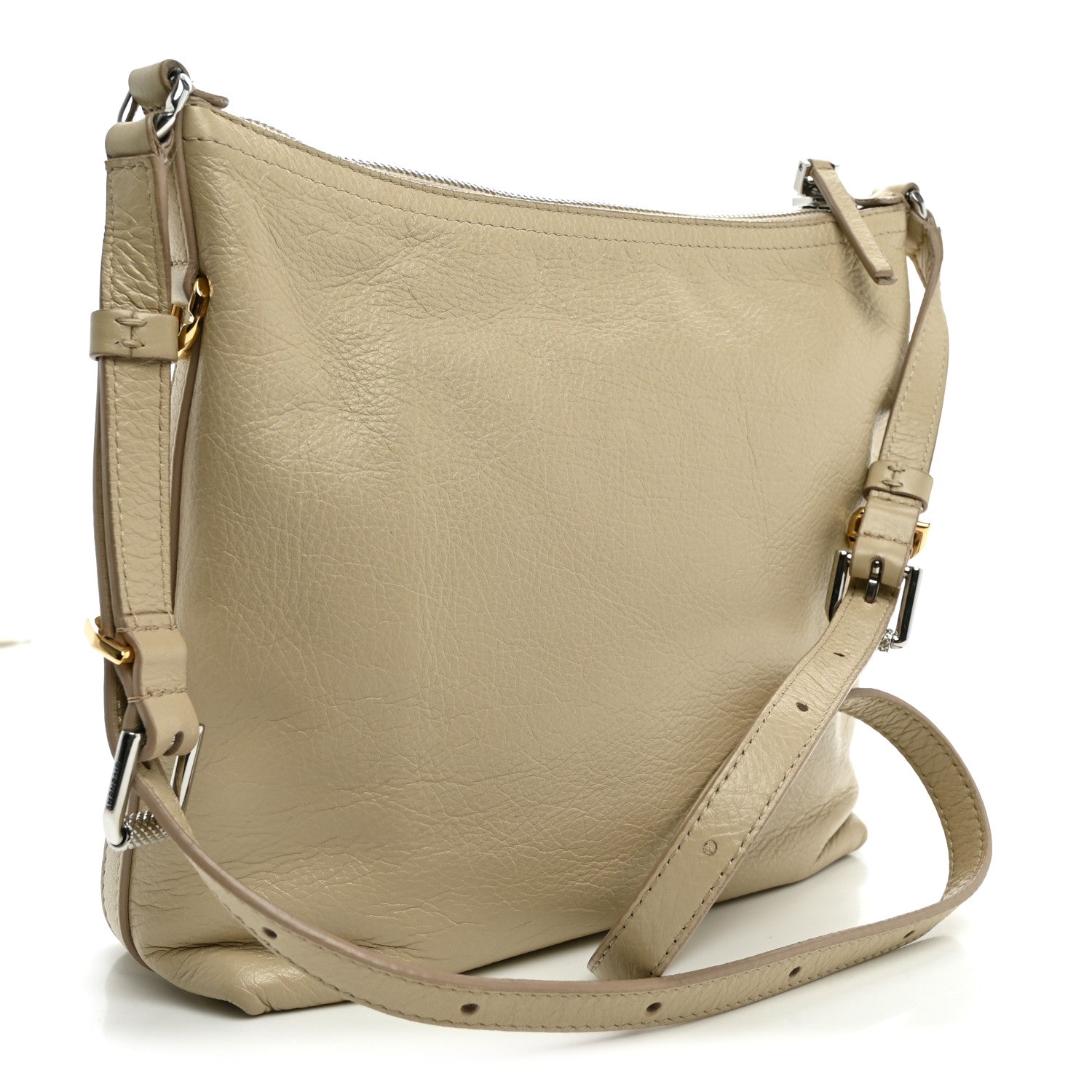 Givenchy Calfskin Small Voyou Bag Ivory 3 of 12