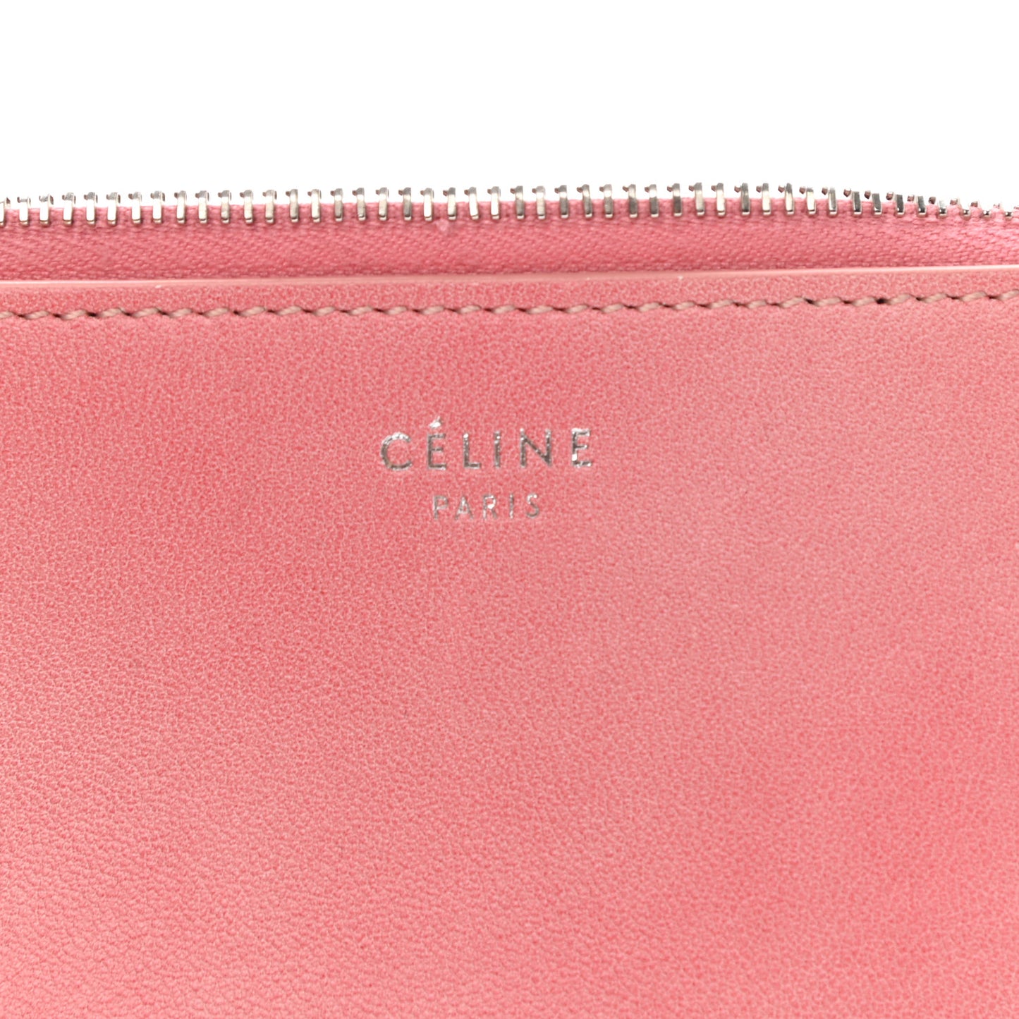 Lambskin Solo Coin Card Case Cloudy
