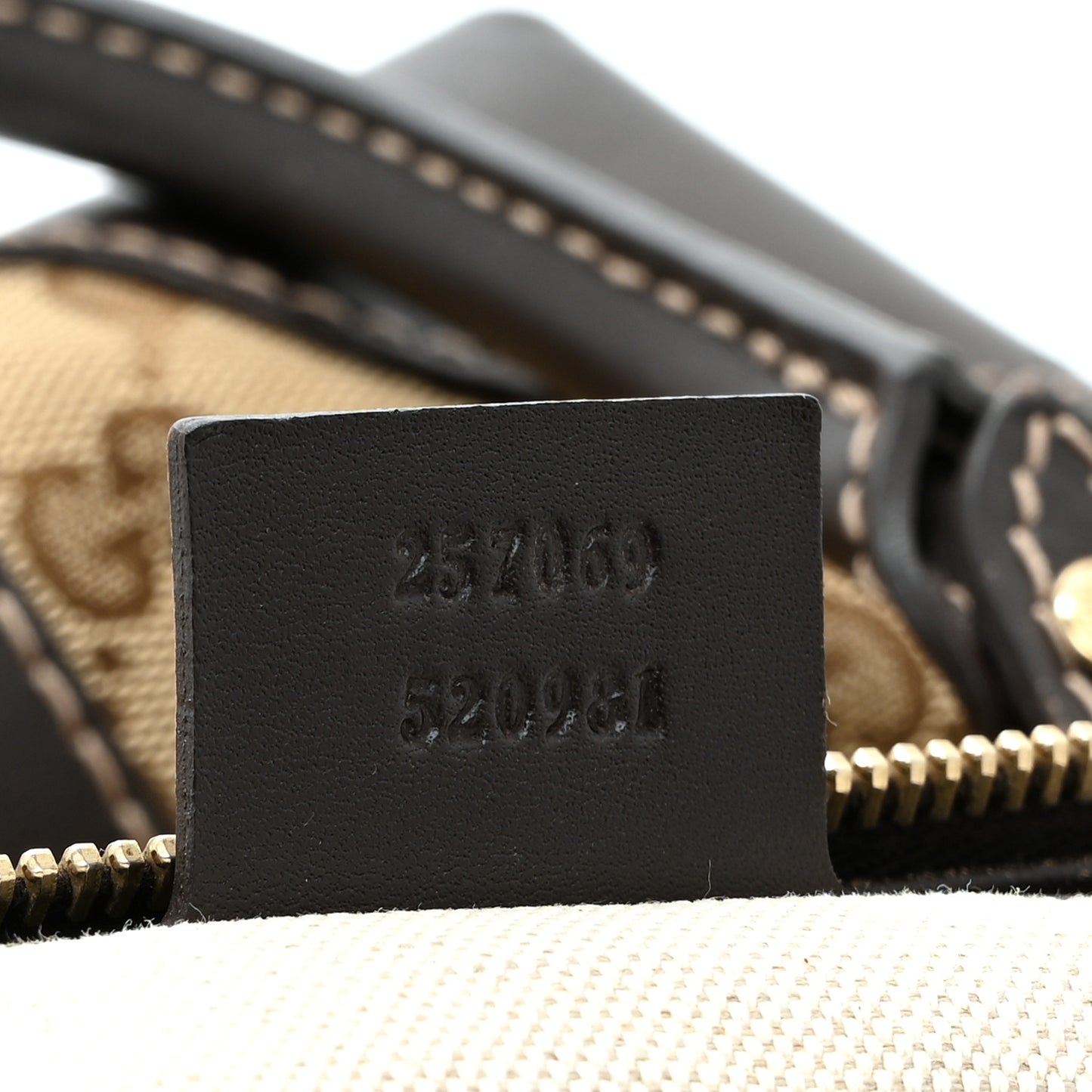 Monogram Small Lovely Heart Tote Dark Brown