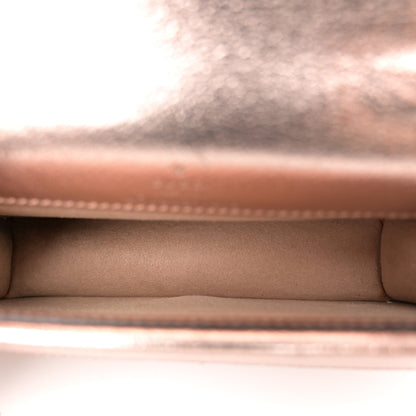 Gucci Metallic Calfskin Super Mini Dionysus Shoulder Bag Rose Gold 5 of 11