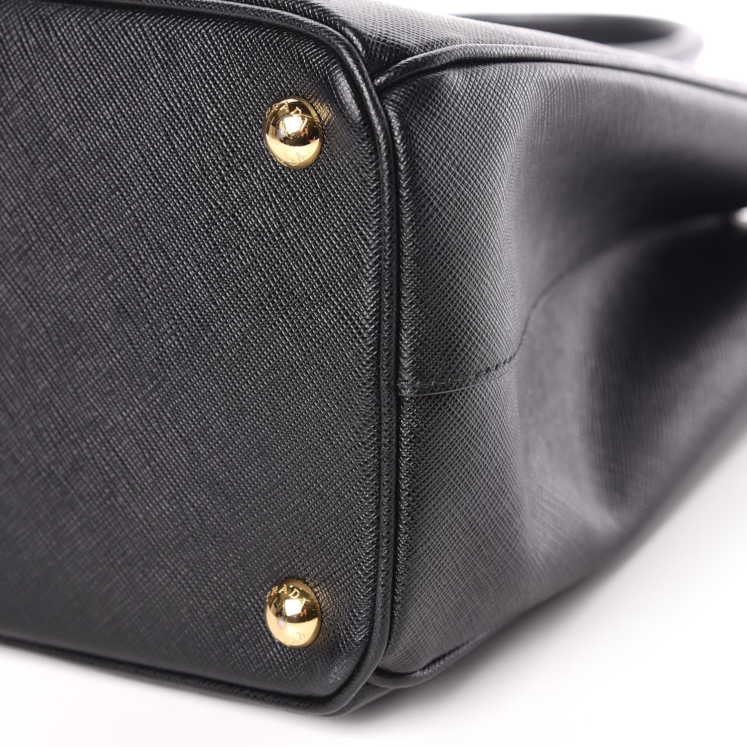 Prada Saffiano Medium Galleria Double Zip Tote Black 6 of 11