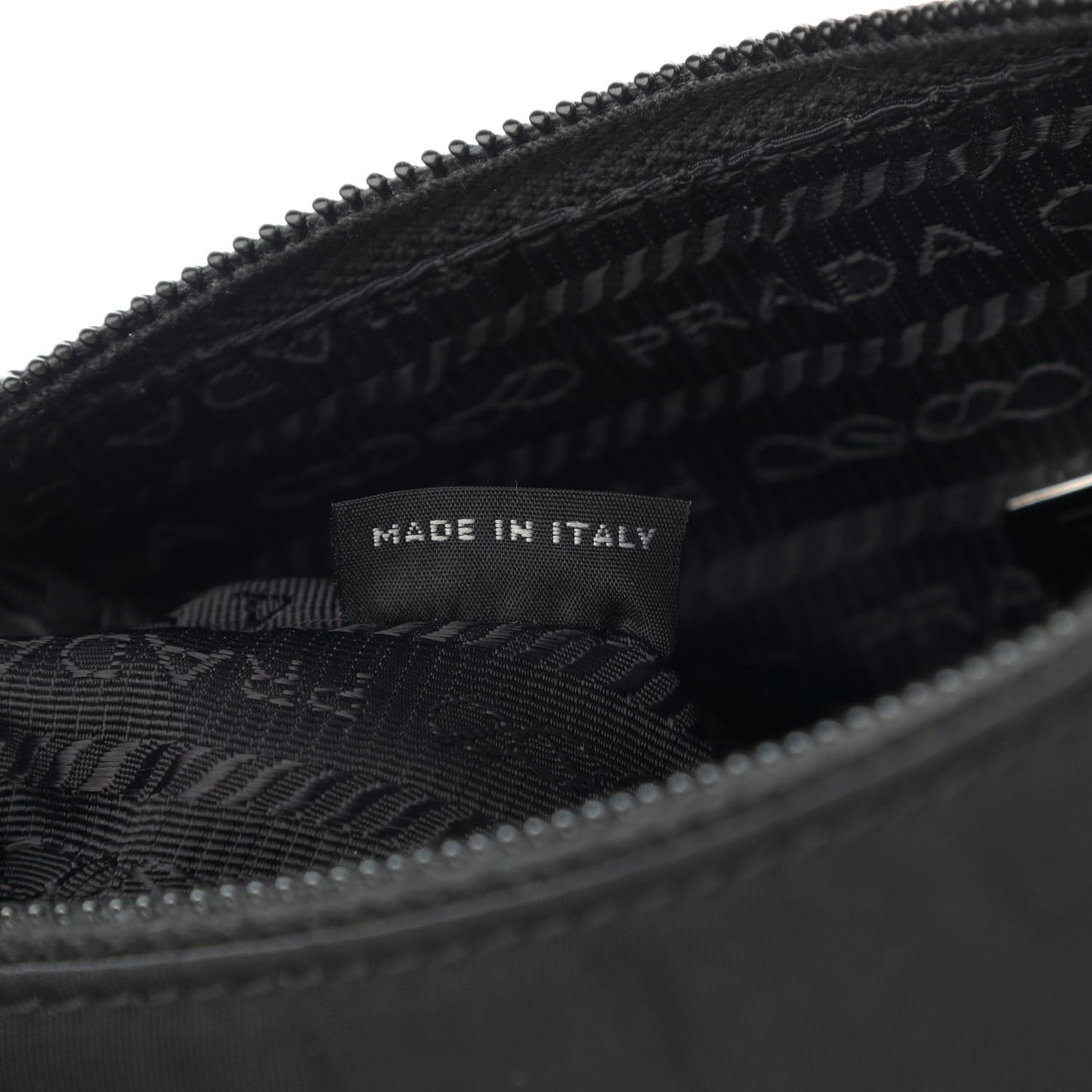 Tessuto Nylon Mini Re-Edition 2000 Bag Black