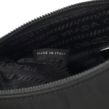 Prada Tessuto Nylon Mini Re-Edition 2000 Bag Black 7 of 11