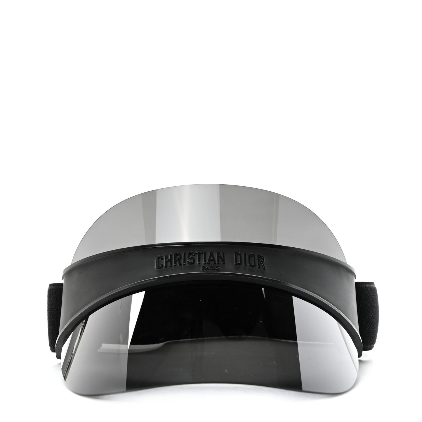 Mirrored DiorClubV1U Sun Visor Black