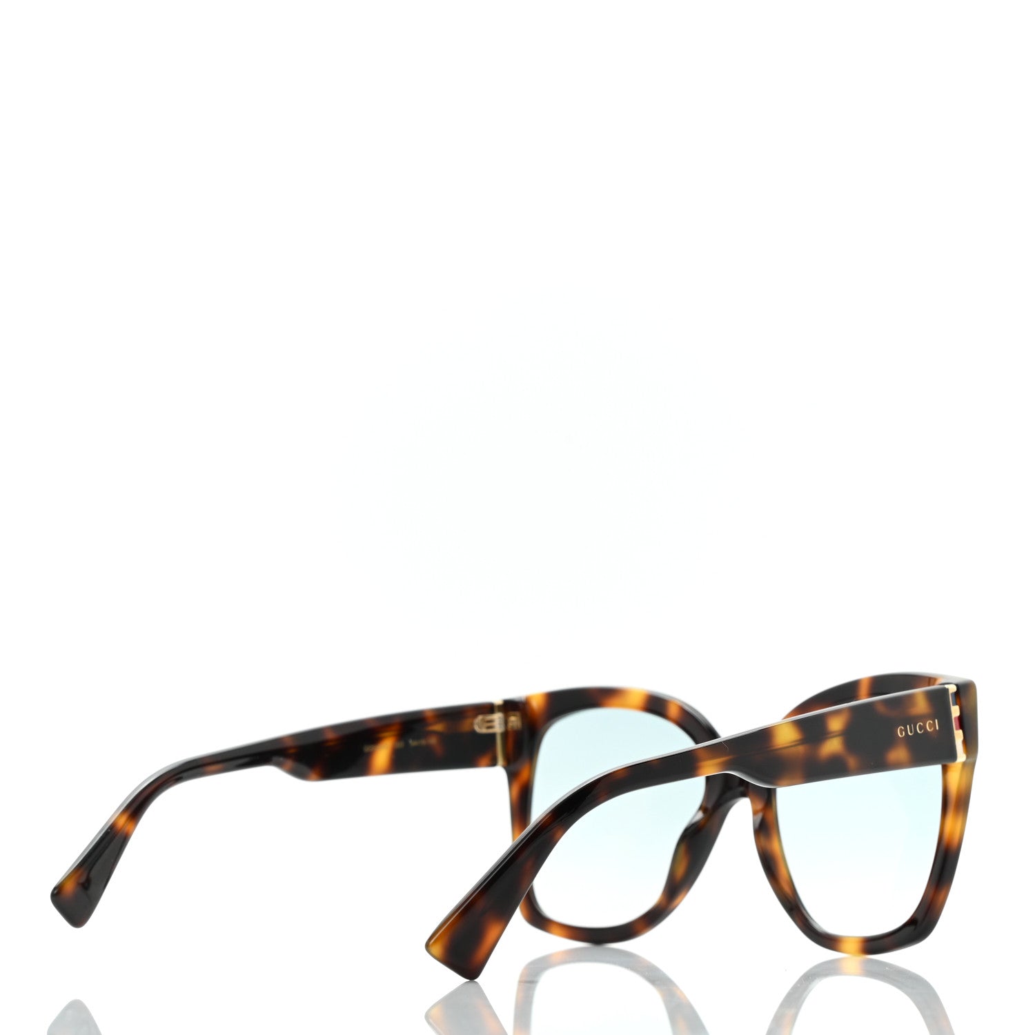 Gucci Acetate Square Frame Sunglasses GG0459S Tortoise 4 of 7