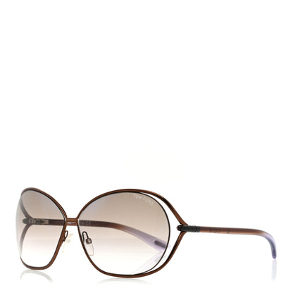 Tom Ford Carla Soft Square Sunglasses Brown 1 of 7