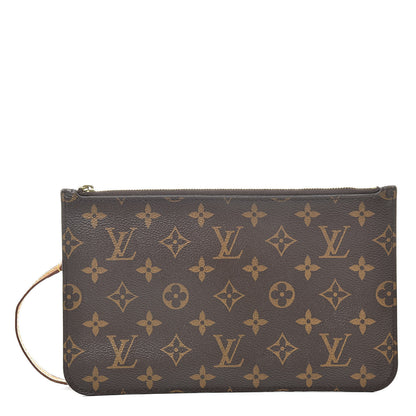 Louis Vuitton Monogram Neverfull MM GM Pochette 1 of 13