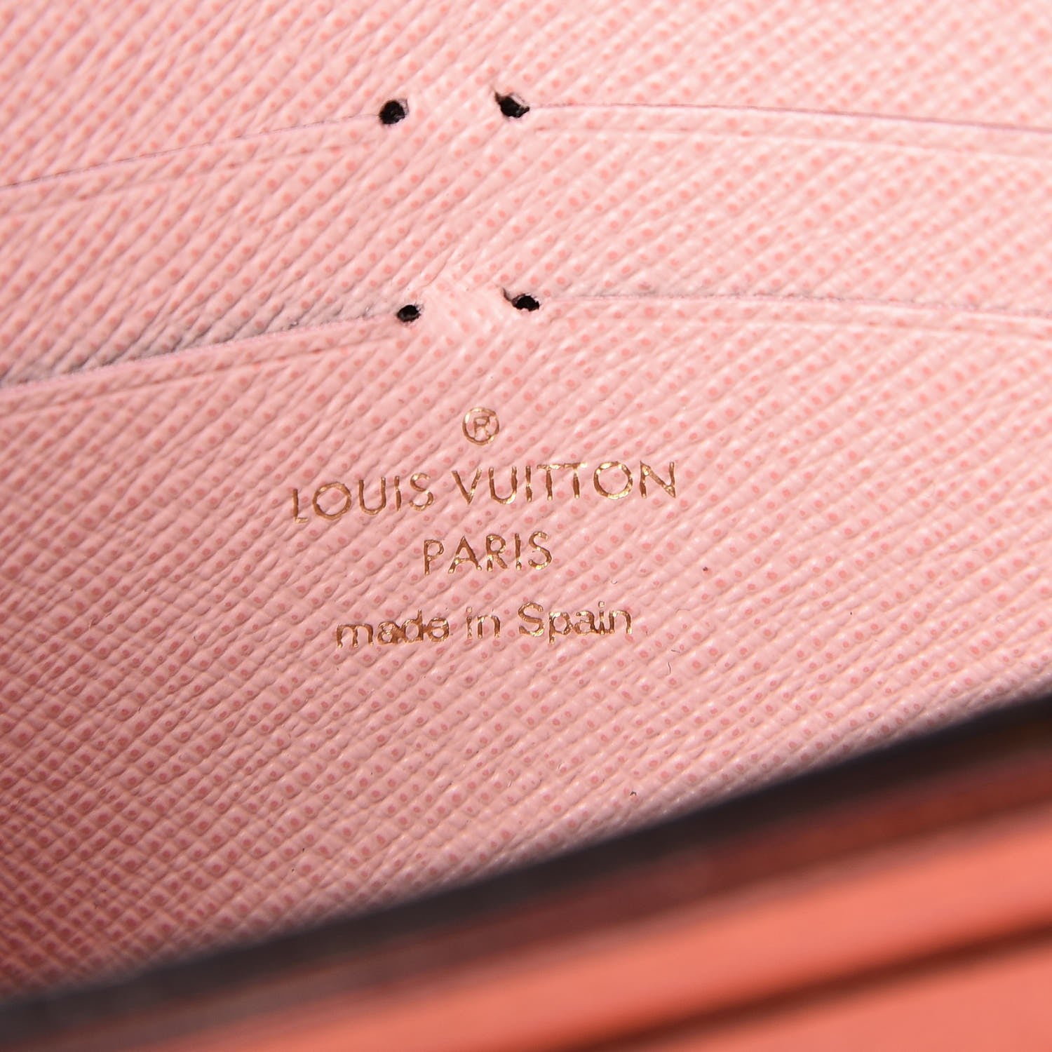 Louis Vuitton Monogram Jeanne Wallet Rose Ballerine 6 of 10