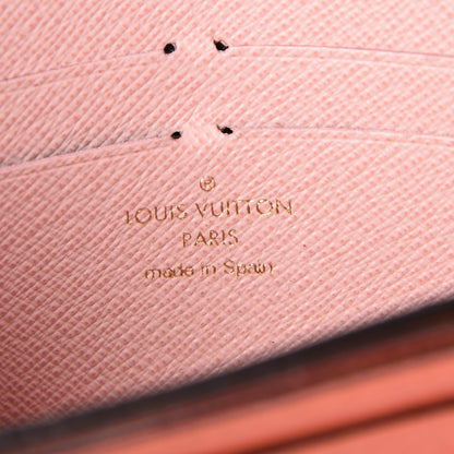 Louis Vuitton Monogram Jeanne Wallet Rose Ballerine 6 of 10