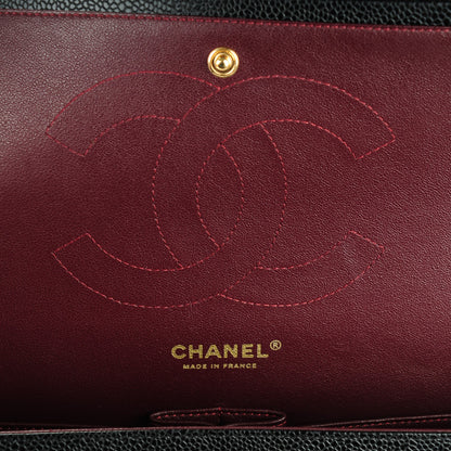 Chanel Caviar Quilted Jumbo Double Flap Black 6 of 8